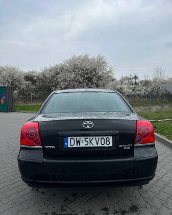 Toyota Avensis cena 13500 przebieg: 277045, rok produkcji 2005 z Wrocław małe 46